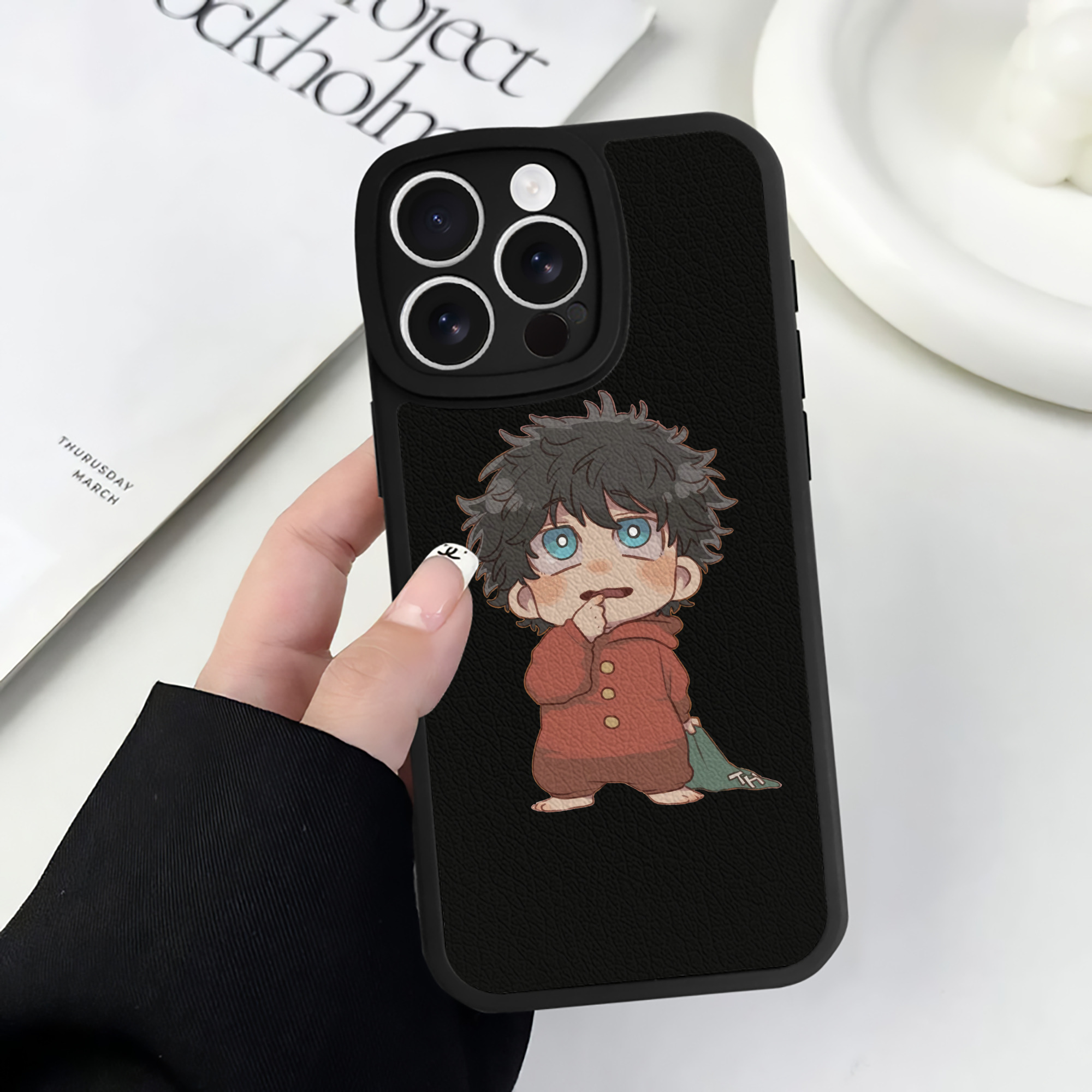 （画像用） 東京リベンジャーズ Tokyo Revengers 【iPhone 16シリーズ対応】シリコンスマホケース（レザー調） 材質：シリコン
